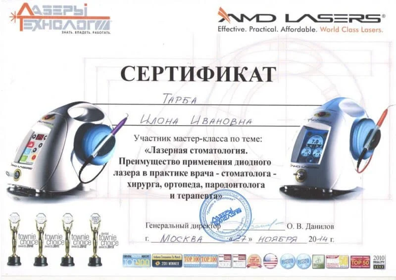 Сертификат 4